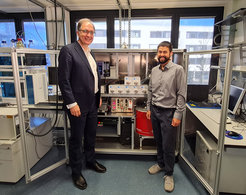 Chemresilience Team Prof. Peter H. Seeberger and Dr. Matthew Plutschack